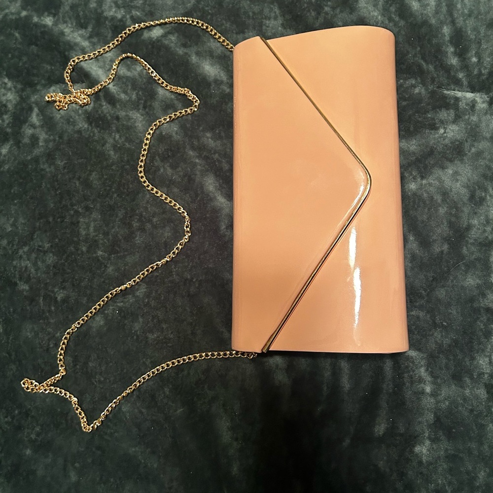 Elegant Tan Clutch Bag